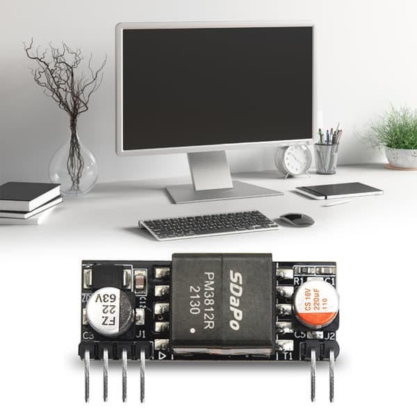 DP1435 Isolerad Poe Modul Kort Stift-typ med Solid Kondensator För Effektiv