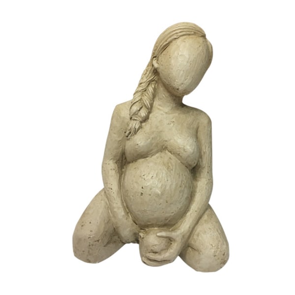 Mamma Gravid Statyer För Heminredning Kvinnor Statyer Och Statyetter Figur Ornament Desktop Ornament Mors Dag Present null - Born