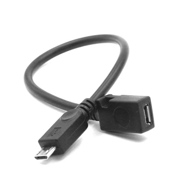 Micro USB 5-stift hane till hona förlängningsladdare kablar för Android Phone & Tablet PC för Smart Phone elektriskt tillbehör