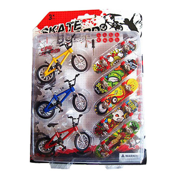Legetøj Mini Finger Skateboards Cykler Børn Børnegaver Cool Sjovt Pædagogisk