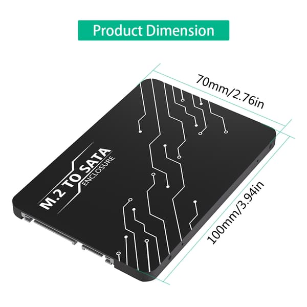 Nøgle NGFF'er Adaptere til SATAs 3 RiserCard SSD'er til SATAs Udvidelseskort