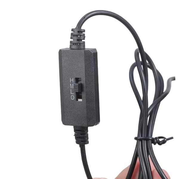 120mm Kanalvifte 3 Hastighetskontroll USB-drevet Ventilasjon For Røykfjerning