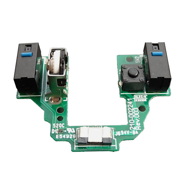Mus Övre Moderkort Micro Switch Knapp för Tangentbords Switch Knapp Modul för G Pro X Superlight Mus