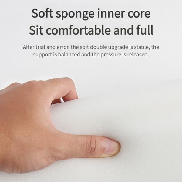 Universal Benstøttepude til Bil Ergonomisk Design Stresslindrende Løsning Gray