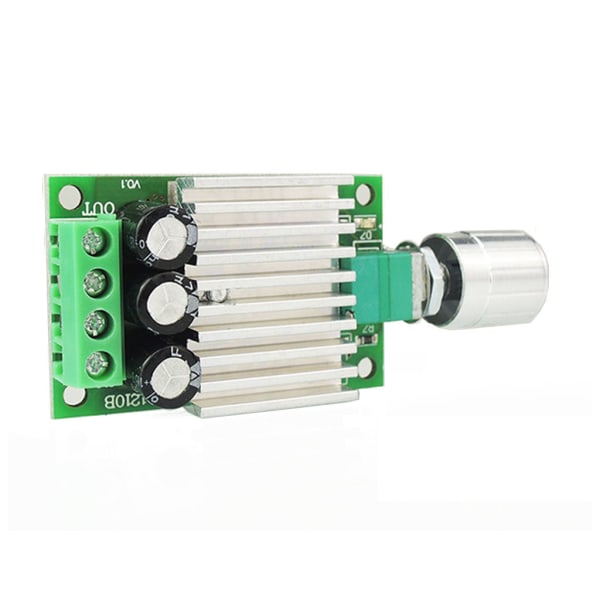 12V 24V 10A Hastighetsregulator PWM för DC Motor Control Supply Justerbar Spänningsregulator Motor Speed Controller