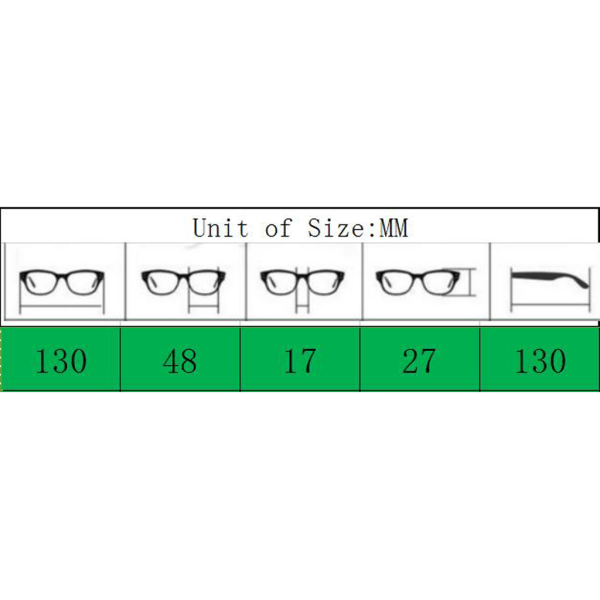 Glasögon genomskinliga båglösa läsglasögon för case Presbyopia 3,00 dioptri