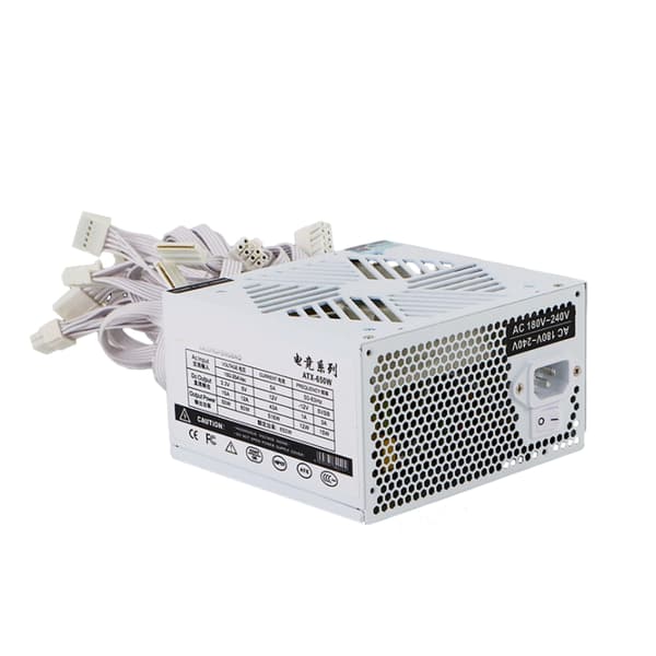 650W strømforsyning med 120 mm blæser, videospilcomputerchassis strømforsyning