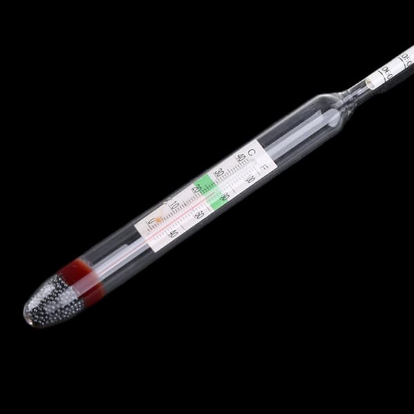 Glass Akvarier Hydrometer Termometre Marine Saltholdighetstester 1.000-1.060