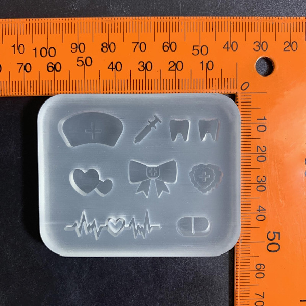 Quicksand Shaker Filler Form Hartsfyllning Mould DIY Gjutverktyg