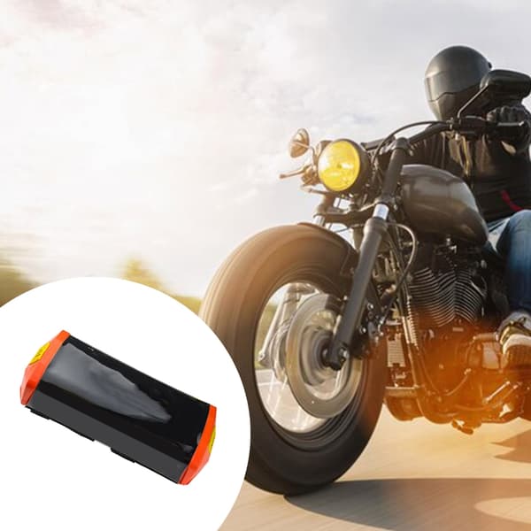 Justerbart motorcykelstyre Bröststöd Bekväm Långdistanskörning Orange