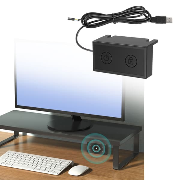 PC Virtapainike Pöytäkoneen Virtapainike Ulkoinen Lukitusnäytön Kytkimet PC Virta