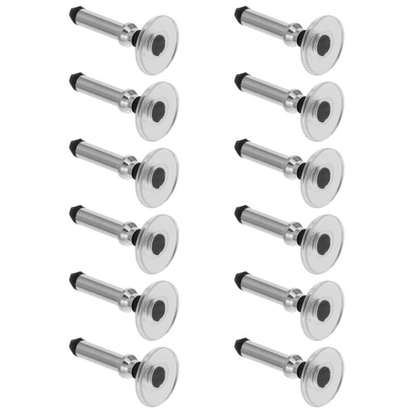 Disk Tip 12-Pcs Høy Presisjon og Universell Krystall Rund Form Utskiftbare Stylus Penn Disk Tips
