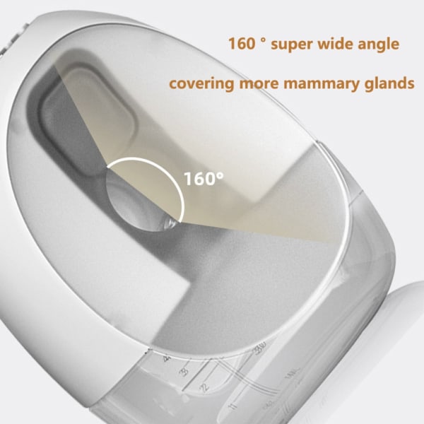 Elektriska bröstpumpar Bärbara handsfree bärbar bröstpump Silent Comfort Bröstmjölksextraktor BPA-fri
