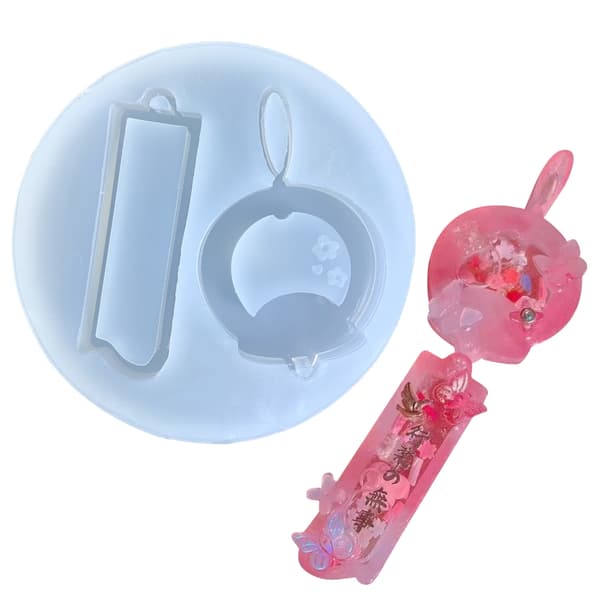 Resin Shaker Form, Genanvendelig Sød Silikone Kvicksand Form til DIY Håndværk