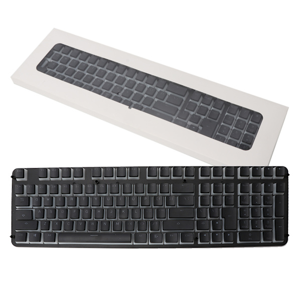 110 Taster Pudding Keycaps OEM Profil Dobbeltsidig PBT Bakgrunnsbelyste Taster for Mekanisk Gaming Tastatur Cherry Mx Bryter
