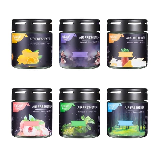 Bil Luftfrisker Solid Parfume Auto Duftspreder Solid Salve Dåser Gardenia