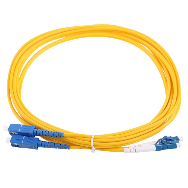 Kuitu Patch Cord -kaapeli LC-SC LC - SC Duplex Single Mode Optinen verkkokaapeli 3 metriä