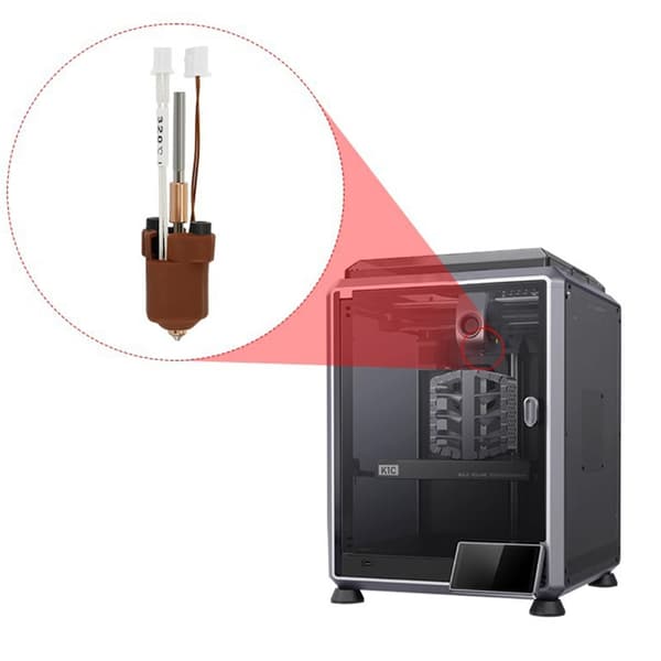 Hotend Print Hot End Udskiftning Til K1C 3D Printer Hotend Hot End Kit