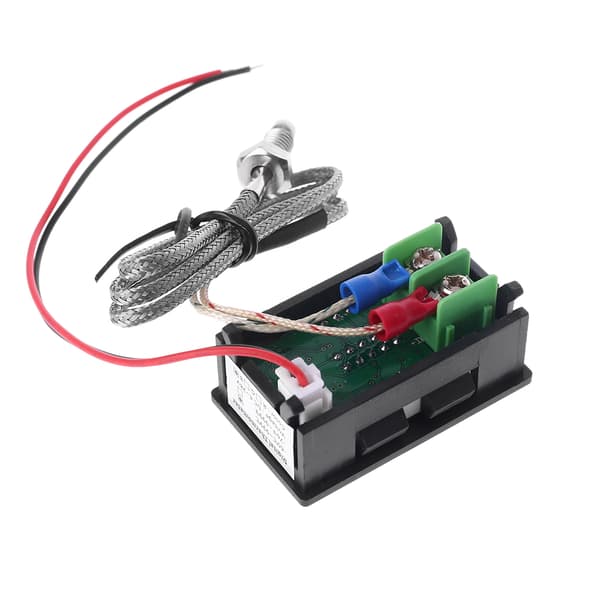 K-typ termoelement temperatursensor LED-display intern och extern temperatursensor