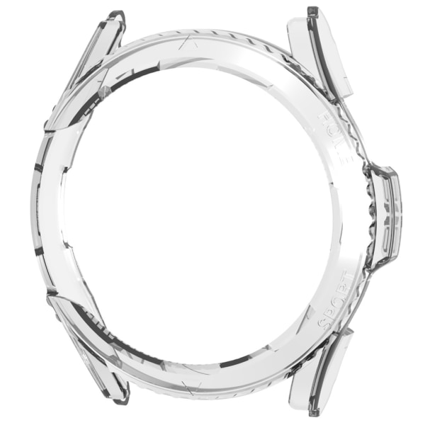 För watch 6 43/47 mm skyddshylsa Lättviktsskinn anti-scratch hölje Skyddsskal Stötsäkert case Clear 43mm