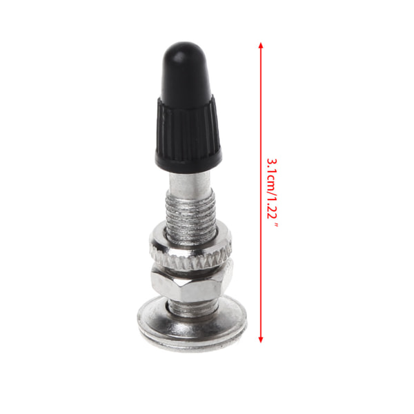 2st 31mm Cykel Presta för Valve Ultralight Tire Zink Alloy MTB Mountain Road