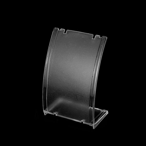 Örhängeställ Halsband Kedja Hänge Display Stand Mini Smycken Display Hållare Rack Smycken Showcase Display Clear