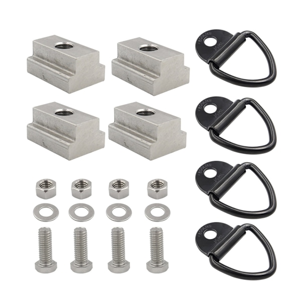 Cargo Bolt Fastgørelses V-ringe 3/8\"-16 Gevind T-slot Møtrik Skive