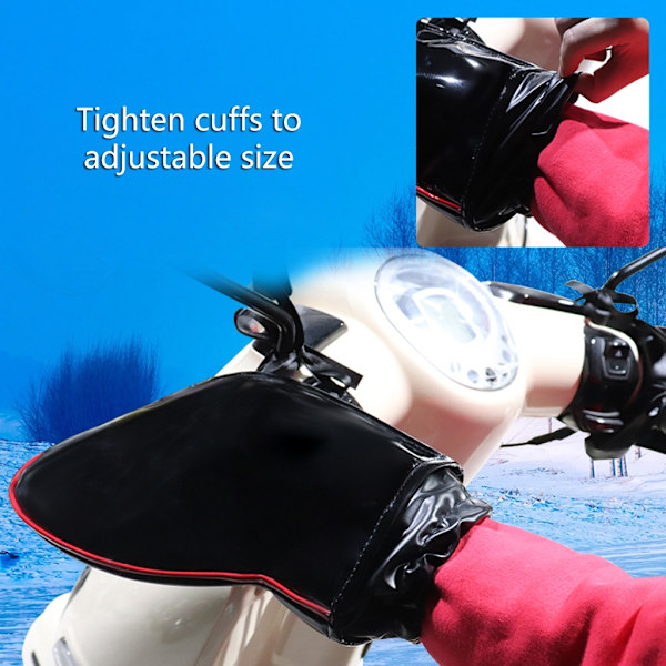 Handtagsvärmare Vinter Motorcyklar Scooter Cykel Handskar Material Handskydd