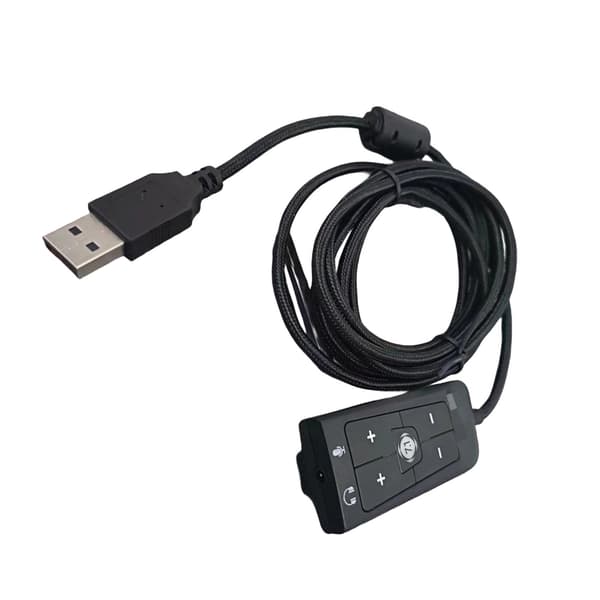 USB til 3,5 mm-kontakter Eksternt lydkort for Cloud2 7.1 Stereolydadapter