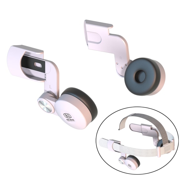 1 par B2 hörselkåpor för Quest 2 VR-headset Förbättrad ljudbrusreducering för tillbehör för byte av huvudrem