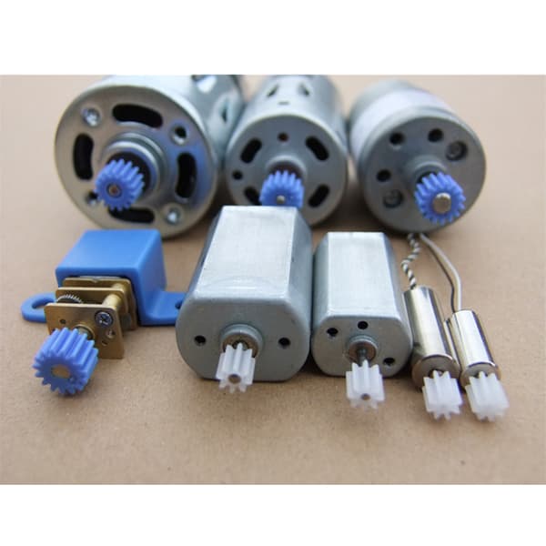 16 slags akselgear Spindelgear Gear-B 2MM 2.3MM 3MM 3.17MM 4MM Orm Plast
