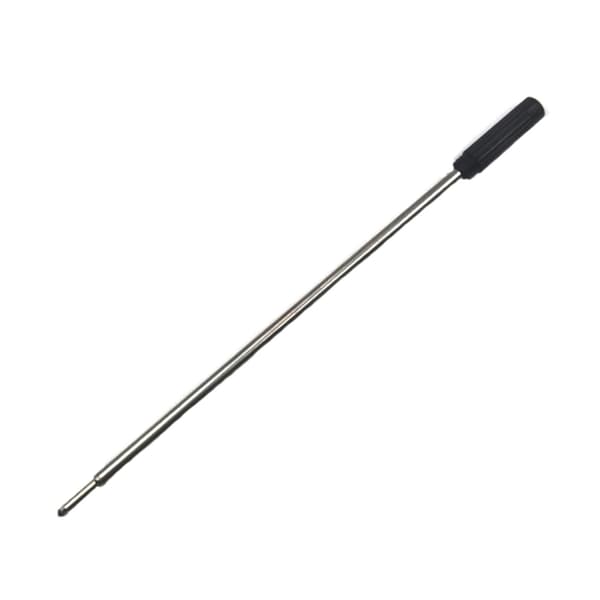 10 stk. erstatningskuler til kulepenn - blåsvart (115 mm) Black
