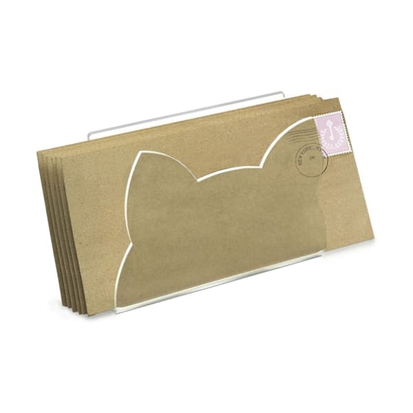 Bord Brevholder Klar Akryl Brevstativ Postsorterer Kuvert Organizer