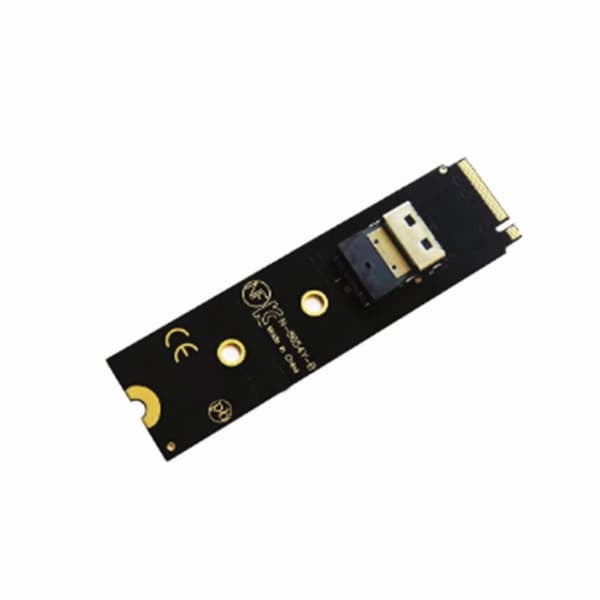 SFF-8654 til M.2 NVMe PCIe Adapterkort Adapterstasjon Utvidelse Ekstern