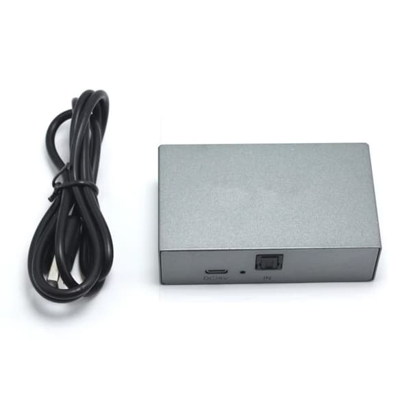 Digital Optisk Splitter 2x1 Toslink Splitter - Effektiv Signalhåndtering