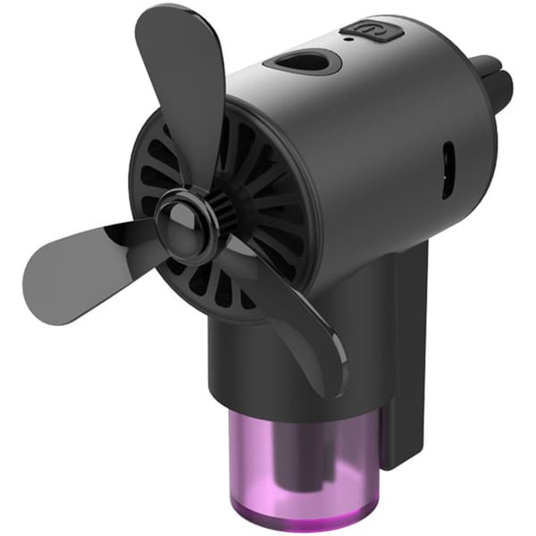Innovativ Auto Luftspreder Med Dobbelt Luftsystem Og Sikker Ventilationsmontering Til Biler Lastbiler Black