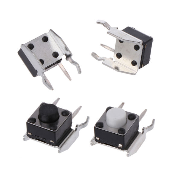 10st/lot Ersättningsreparationsdelar LB/för RB Axelknapp Bumper Switch för Xbox 360 Controller Tillbehör Black