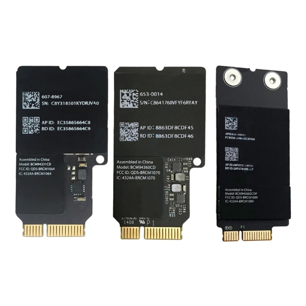 Original trådlöst wifi-kort för iMac- 21"/27" A1418 A2116 A1419 A2115 (2012-2019) BCM94360CDP BCD94331CD BCM943602CDP B
