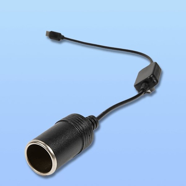 5V til 20V USB C til Biloplader Stik Kabel til DashCam og LED Lys