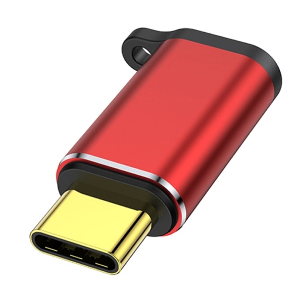 Telefonladdaradapter för iOS8pin Hona till Type-C Hane Konverter Adapter Stöd PD60W Laddning & Dataöverföring