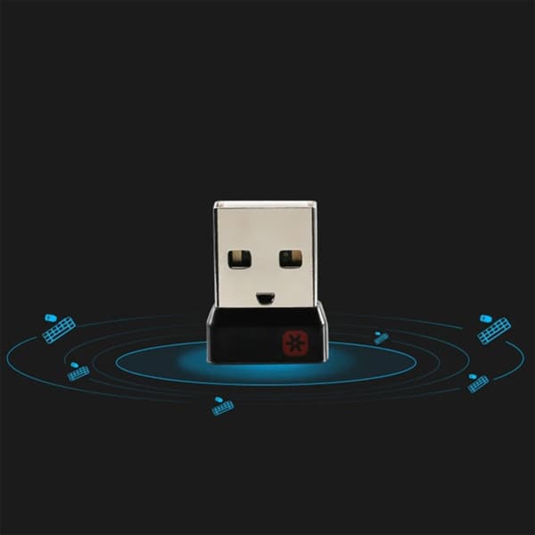 Trådløs dongle-mottaker Unifying USB-adapter for M510 musetastatur