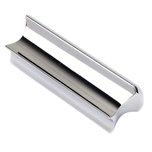 Slide Tone Bar för gitarr i rostfritt stål för Lap Steel-gitarr, Hawaii-gitarr, Dobro, elgitarrtillbehör Silver