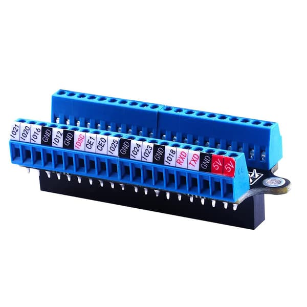 Micro GPIO Screw Terminal Block Breakout Board för Raspberry Pi 4B/3B+/3B/2B