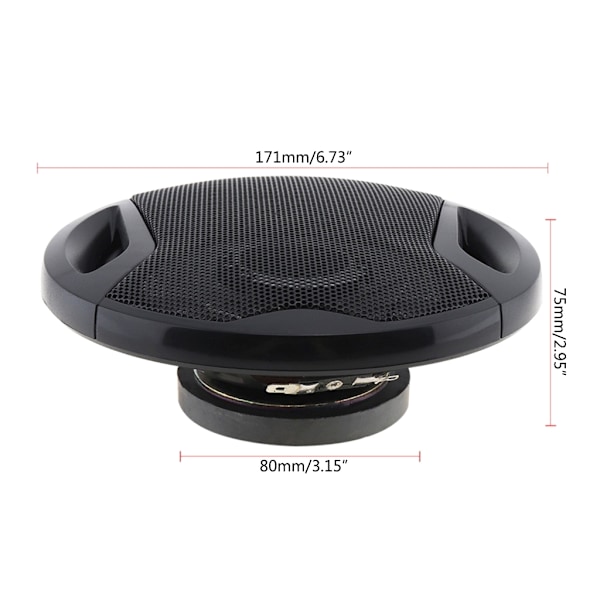 2x Dome Diskanttikaiutin Supertehoinen Kirkas Ääni Varoitussarvi 400W