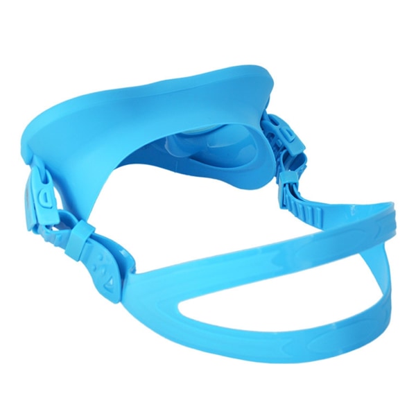 Dykmask Silikon Anti-dimma Snorkelglasögon Undervattensdykarglasögon Mask Simutrustning 5-färgad White