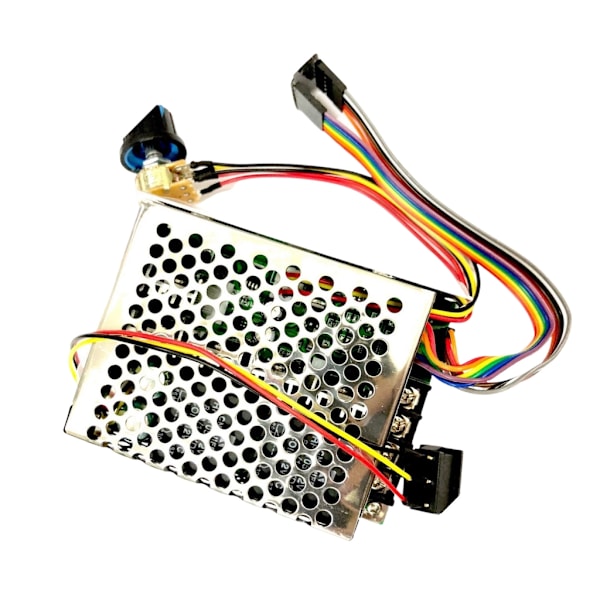 PWM-moottorin nopeudensäädin DC10-55V digitaalinen kaksisuuntainen nopeudensäädin Multicolor With shell