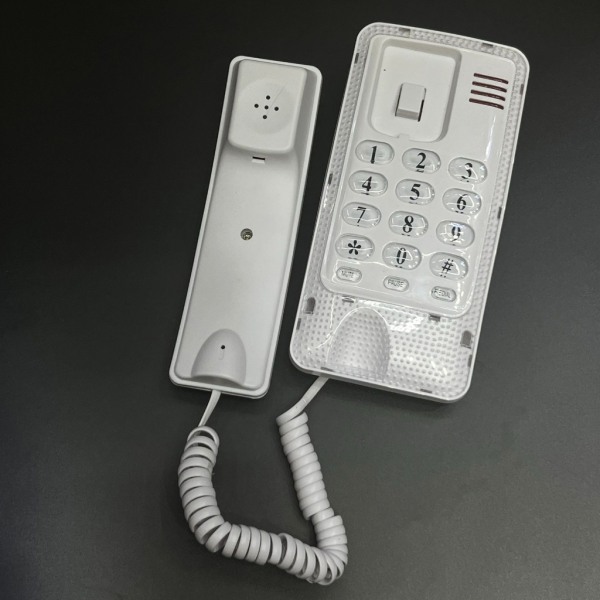 Väggtelefon Väggtelefon med sladd Hemtelefon med sladd Väggtelefoner Fasta telefoner för hemföretag Kontor Hälsningsstation Red