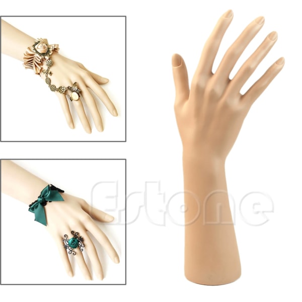 Nail Art Fake Model Watch Ring Armband Handskar Stand Display Mannequin Hand