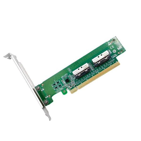 PCIExpress X16 -sovitinkortti tukee 8i-liittimiä, nopea