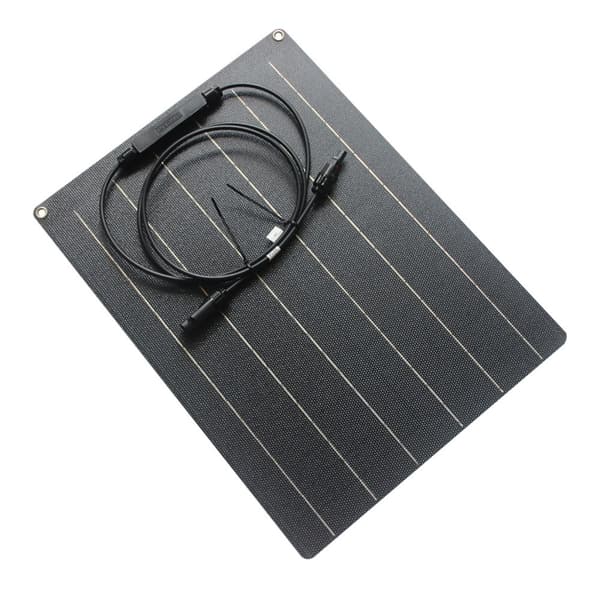 Soloplader 30W Power Solpanel Fleksibelt Design til Marine Nød Brug
